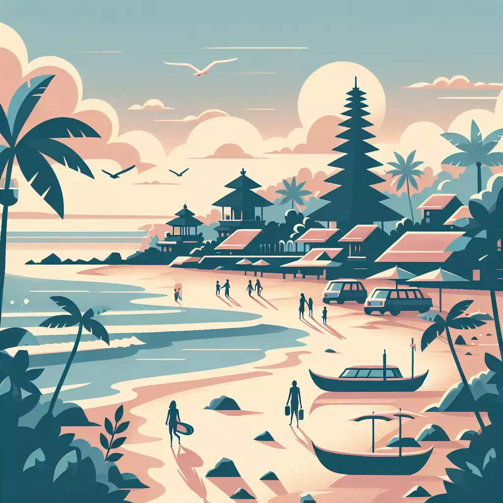 Menjelajahi Keindahan Pantai Kuta di Bali