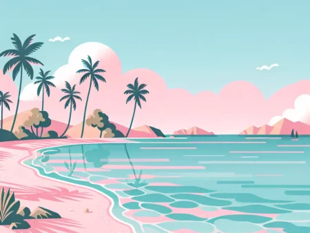 Menikmati Keindahan Pantai Pink di Flores