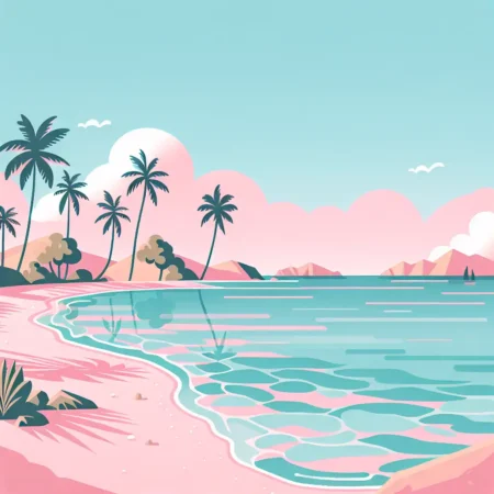 Menikmati Keindahan Pantai Pink di Flores