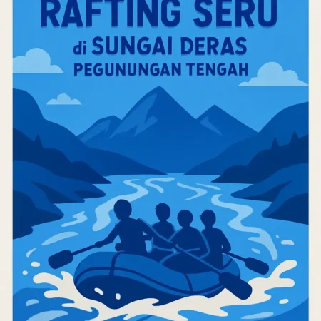 Rafting Seru di Sungai Deras Pegunungan Tengah