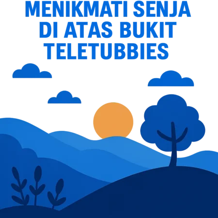 Menikmati Senja di Atas Bukit Teletubbies