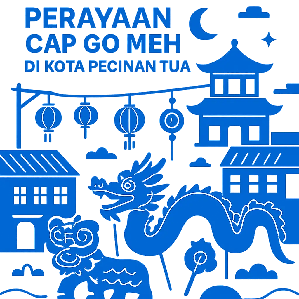 Perayaan Cap Go Meh di Kota Pecinan Tua